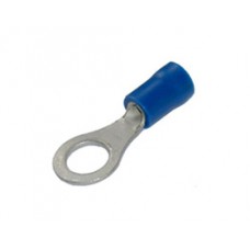 6 mm Insulated Ring Crimp (BLUE)
